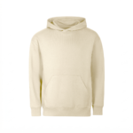 Smėlio spalvos džemperis mamai su siuvinėta elegantiška ruda širdele nugaroje - Image 2