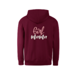 Džemperis dovana mamai su siuvinėta balta/rožine dekoracija nugaroje (GIRL MAMA) | 5 spalvos - Image 2