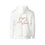 Džemperis mamai su siuvinėta elegantiška rožine širdele nugaroje | 3 spalvos - Image 3