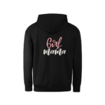 Džemperis dovana mamai su siuvinėta balta/rožine dekoracija nugaroje (GIRL MAMA) | 5 spalvos - Image 6