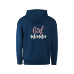 Džemperis dovana mamai su siuvinėta balta/rožine dekoracija nugaroje (GIRL MAMA) | 5 spalvos - Image 4