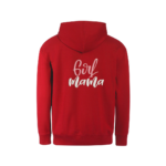 Džemperis dovana mamai su siuvinėta balta/rožine dekoracija nugaroje (GIRL MAMA) | 5 spalvos - Image 3