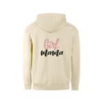 Džemperis dovana mamai su siuvinėta juoda/rožine dekoracija nugaroje (GIRL MAMA) | 2 spalvos - Image 2