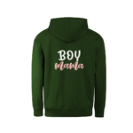 Džemperis mamai - dovana su siuvinėta balta/rožine dekoracija nugaroje (BOY MAMA) | 5 spalvos - Image 5